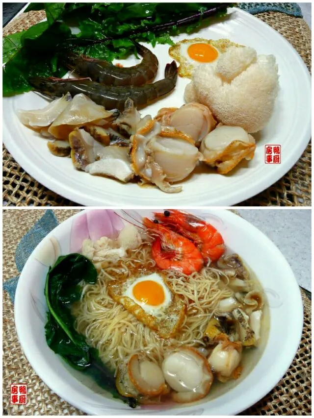 seafood noodle soup|steven z.y.さん