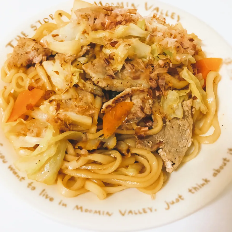 Japanese fried udon noodles|Yukiさん