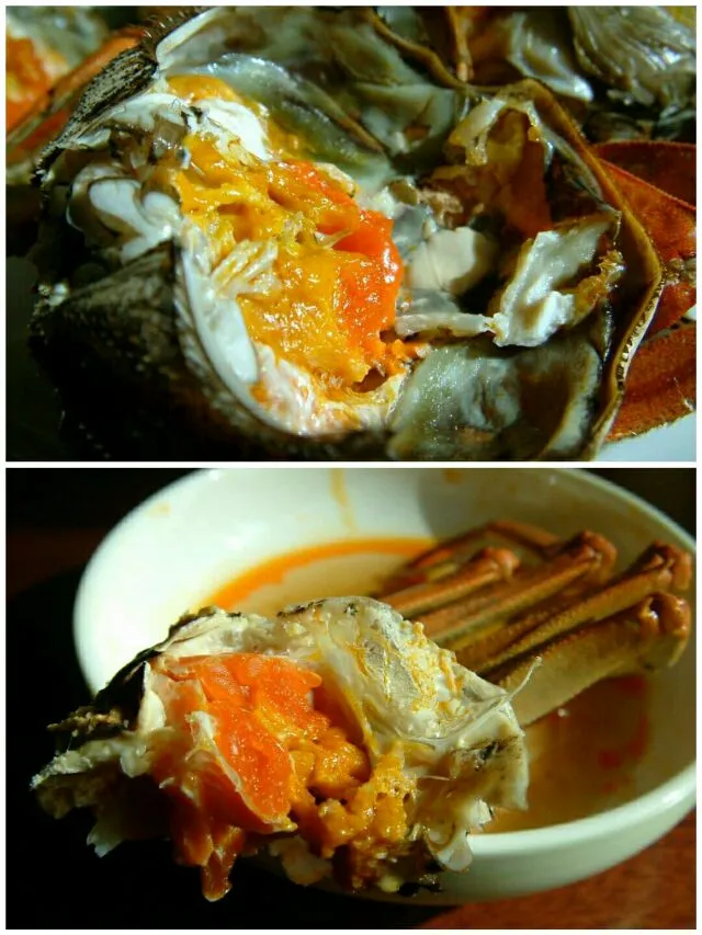 steamed hairy crab|steven z.y.さん