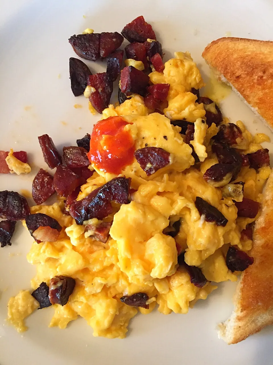 Chorizo and Scrambled eggs|Chris Shannonさん