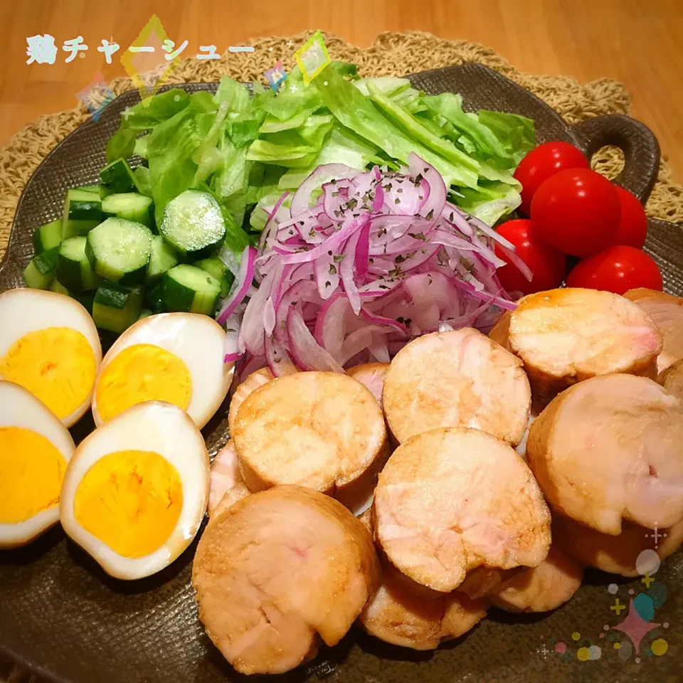 まるまさんの💕 鶏チャーシュー  #日本酒の宴|こずえ⑅◡̈*さん