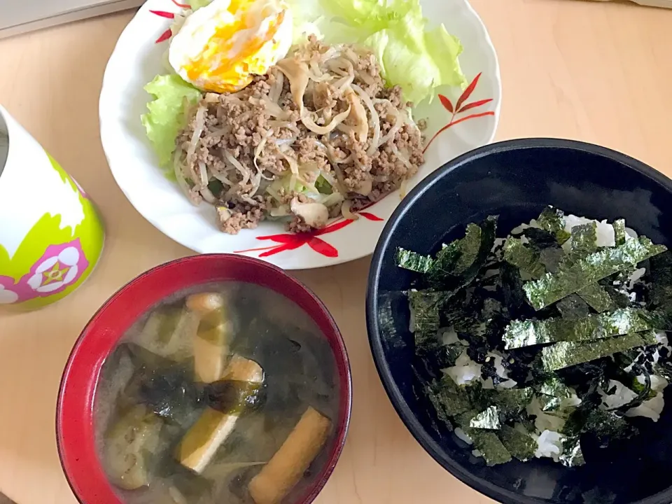 7月12日朝食兼昼食|ばぁさんさん