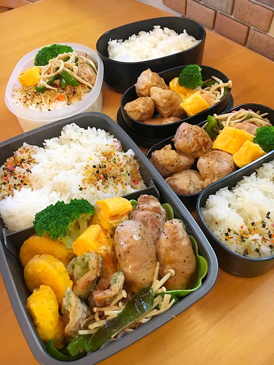 Snapdishの料理写真:7月12日。今日のお弁当＆置き勉！|美也子さん