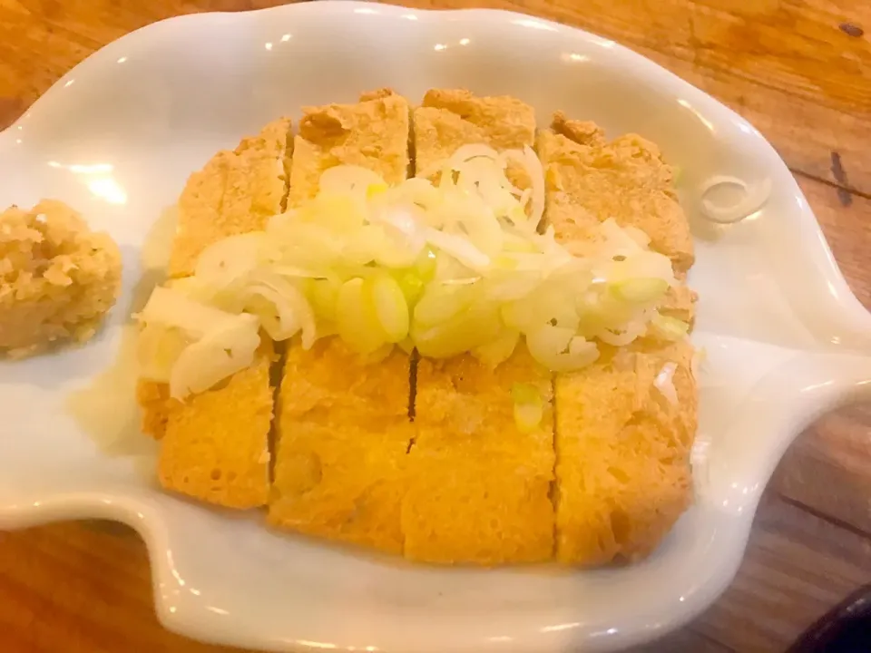 自家製 お揚げさん
##亀戸養生料理高の|亀戸 養生蕎麦 高のさん