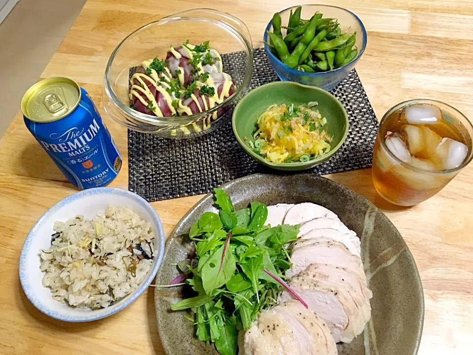 今日の旦那様だけ夜ご飯(*´﹃｀*)|さくたえさん