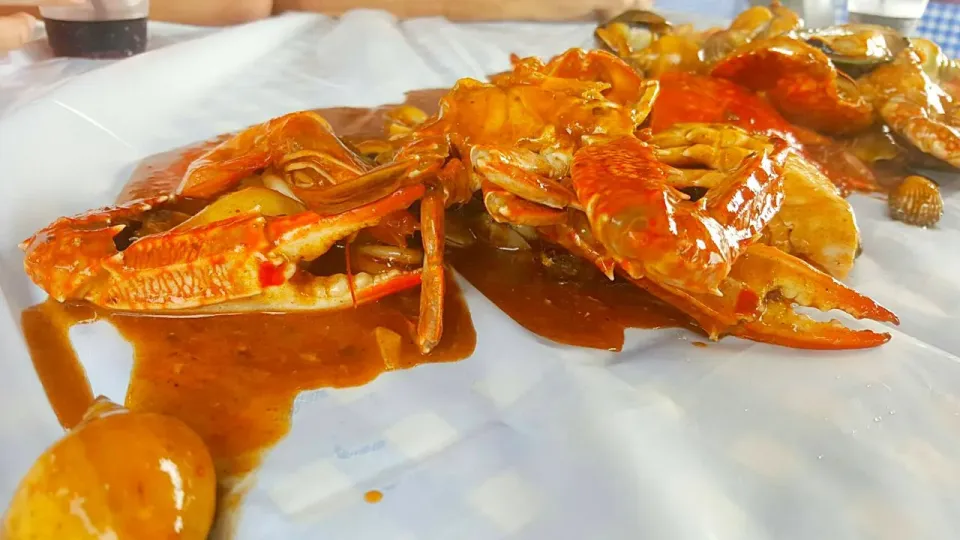 Snapdishの料理写真:Crab... #goodfood #eat #toshare #indulge #seafood #yum #yummy #happy #local #delicious #localfood #localdelights #love #fat #wow #singapore #dinner|princessjoさん