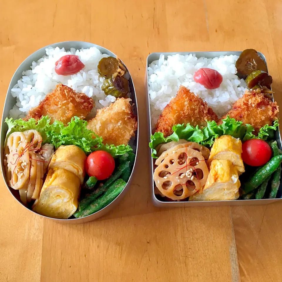 Snapdishの料理写真:タラフライ弁当(*^^*)|sachiさん