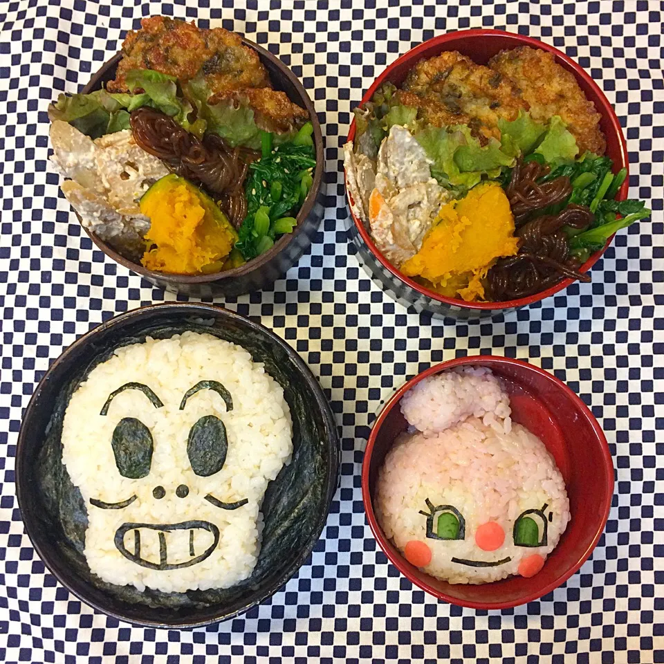 vegan弁当
ホラーマンとドキンちゃん|makiko_aさん