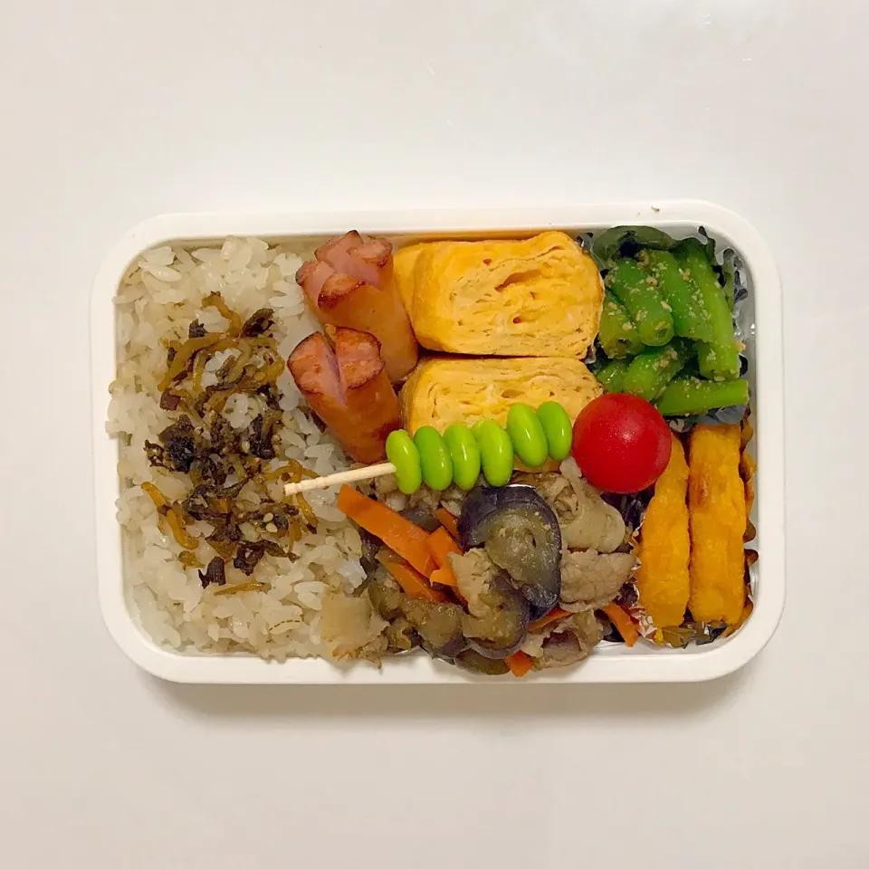 パパのお弁当(^^)
#お弁当 #麦ご飯|kakoさん