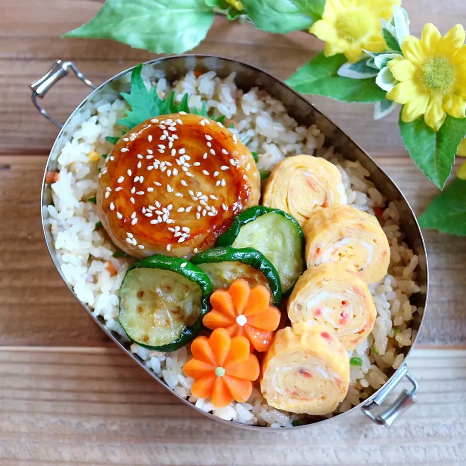 Snapdishの料理写真:高校生男子弁当|hiroさん