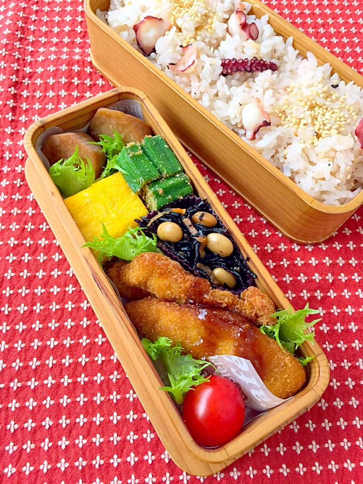 チキンカツ弁当🐔|udomegu☆さん