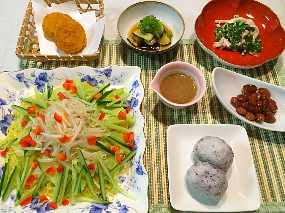 冷やし中華サラダ仕立て