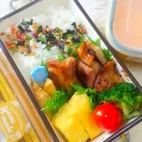 Snapdishの料理写真:姉妹のお弁当#女子高生 #女子大生 #姉妹弁当 #bennto #お弁当|123mamaさん