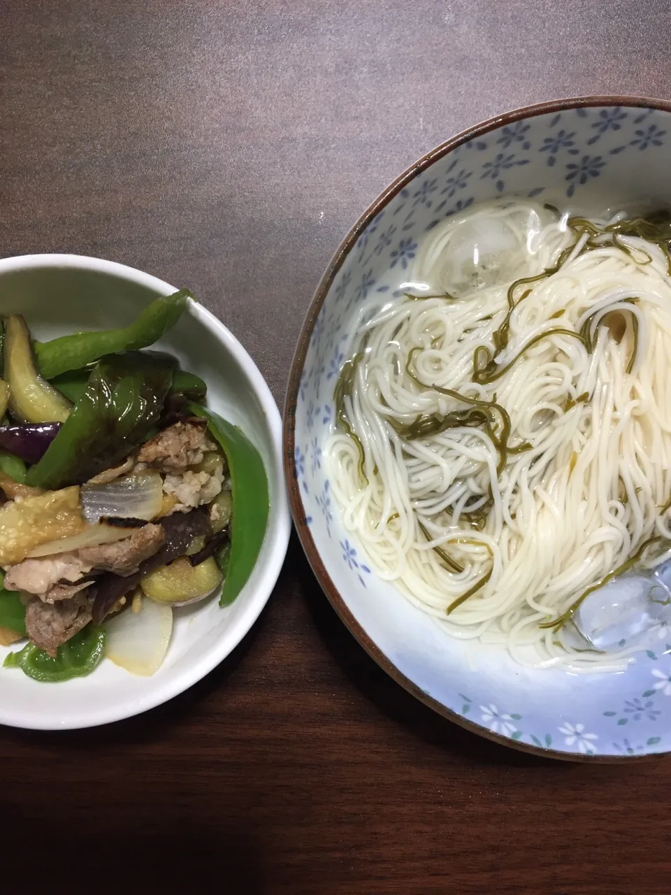 鶏がらスープそうめん！|ごはんーさん