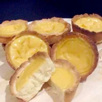 Snapdishの料理写真:Egg tart|aprilさん