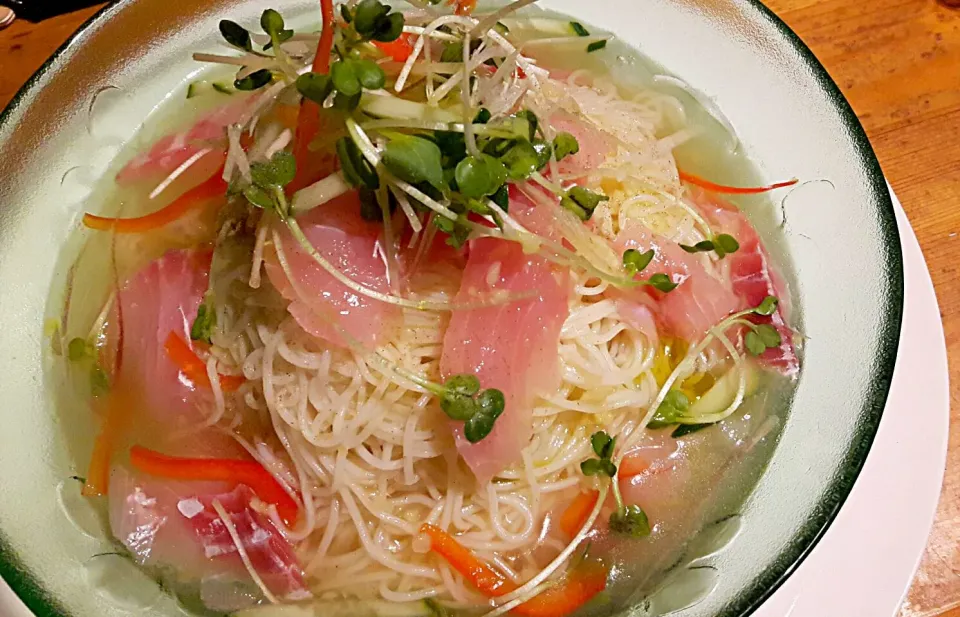 冷やし鯛ぶっかけ素麺☆|けんさん