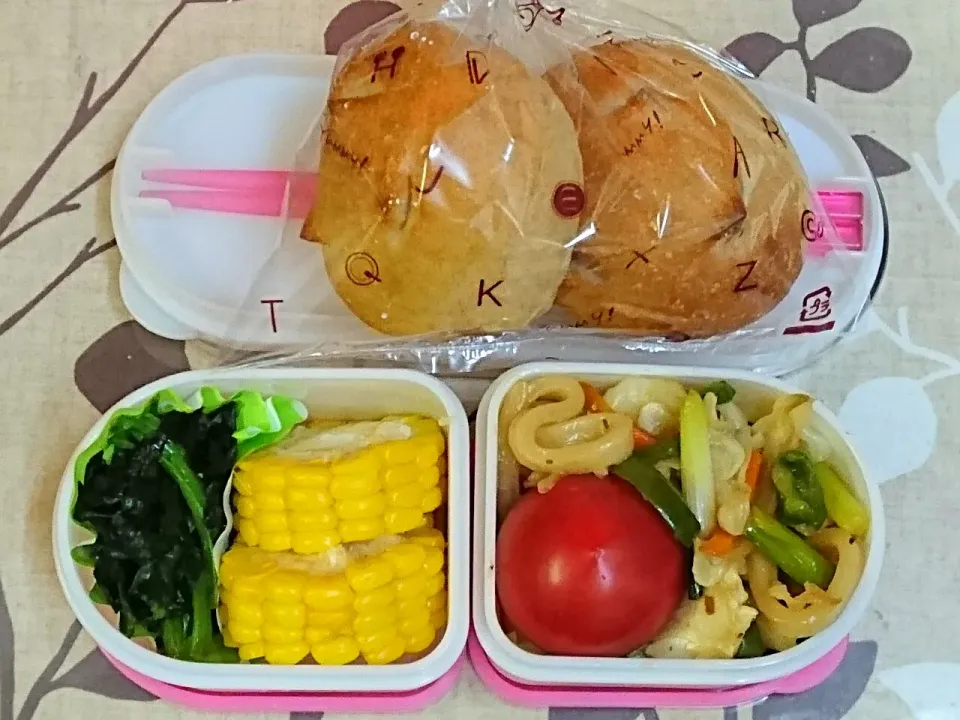 Snapdishの料理写真:給食用veganベジ弁当♪|亜依さん