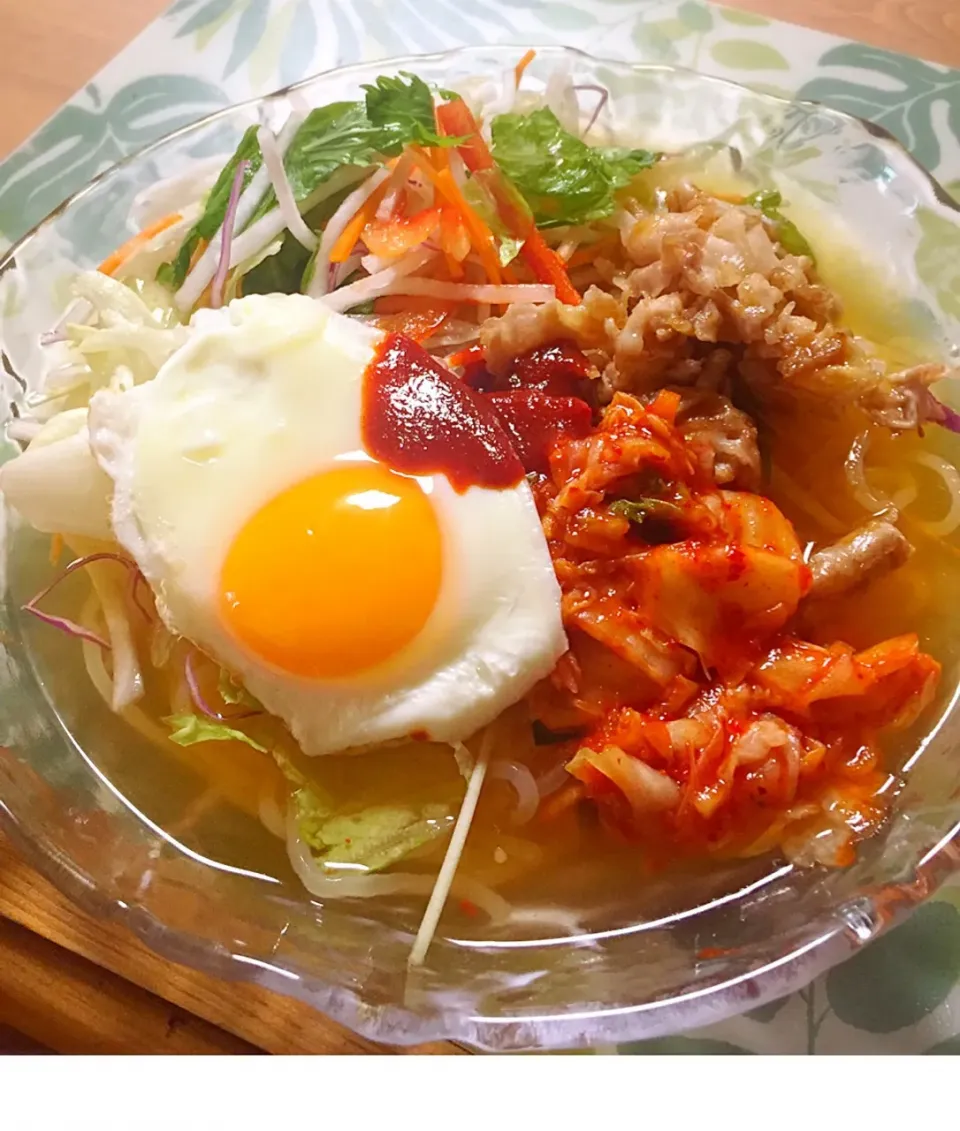 Snapdishの料理写真:サラダ冷麺🥗|honamiさん