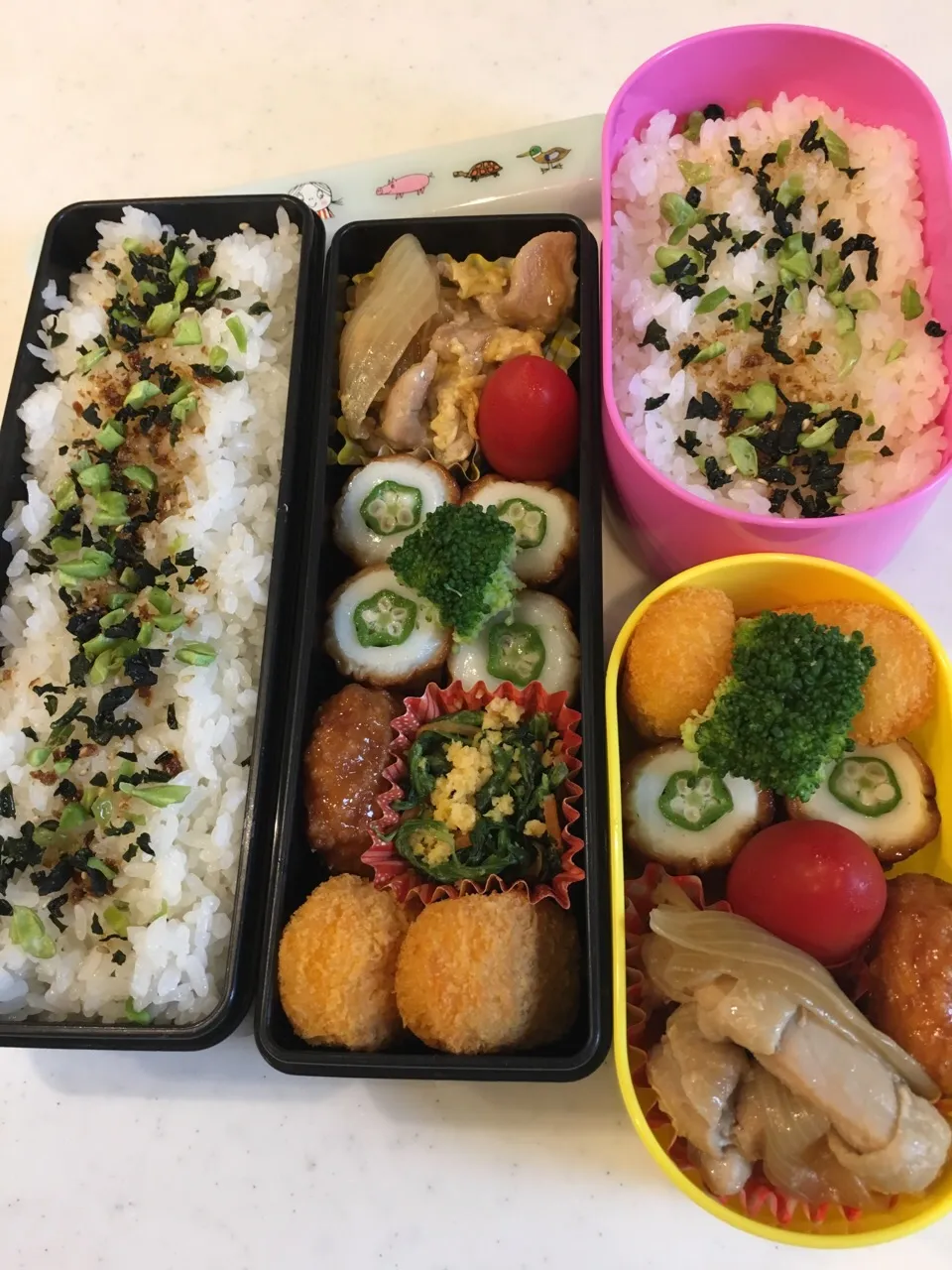 2017.7.14（金）旦那様&私のお弁当🍱|あっきーよさん