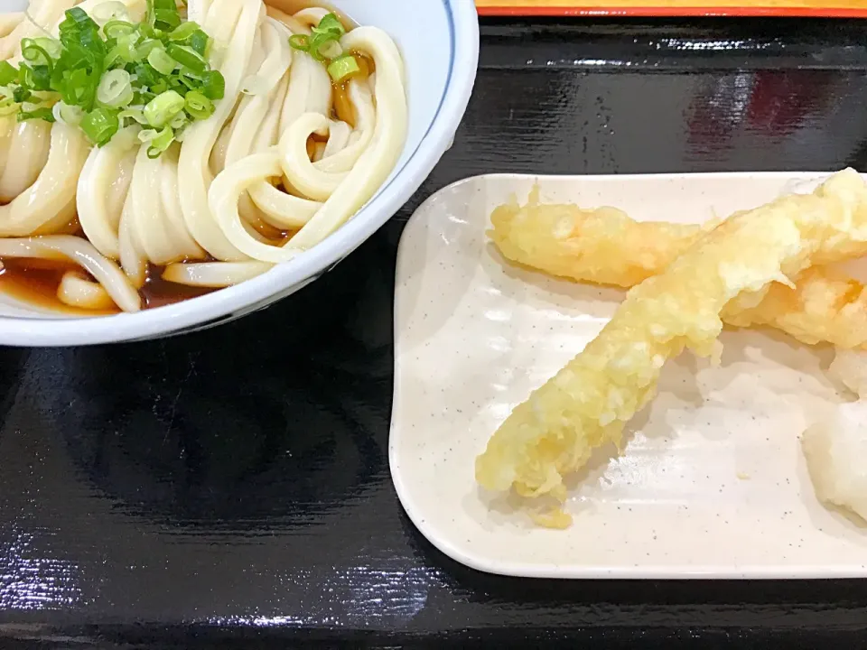 海老餅ぶっかけうどん|buhizouさん