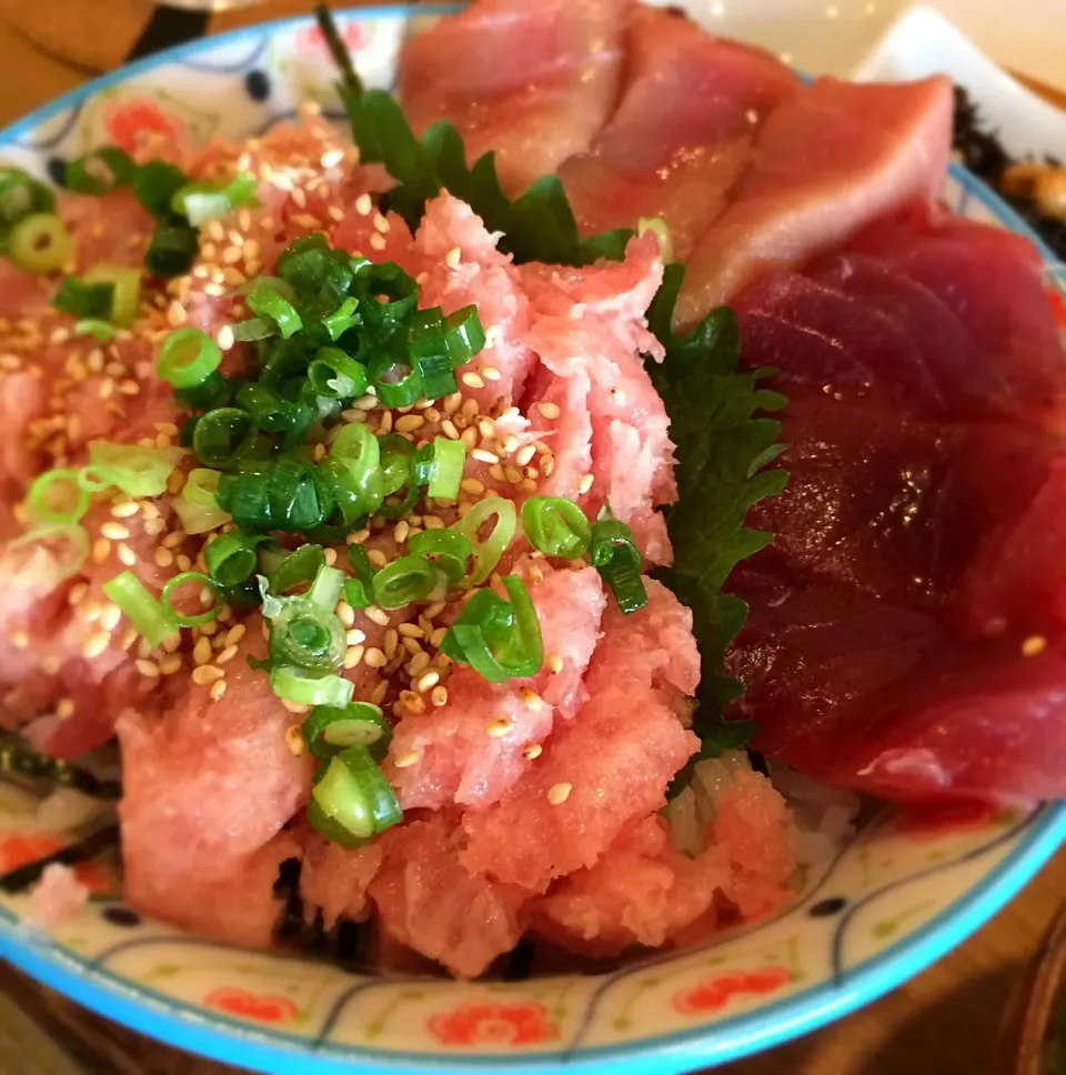 ネギトロ＆本マグロ丼|Hiro Yanさん