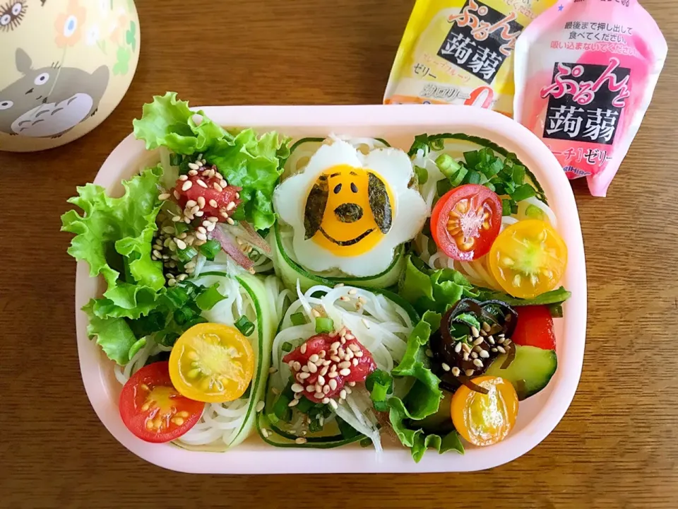 スヌーピーのくるくるそうめん弁当|uchanさん