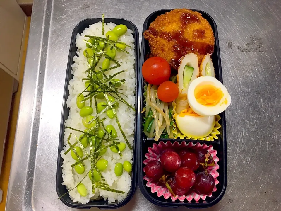 海老カツ弁当#高校生男子弁当#息子弁当|友美さん