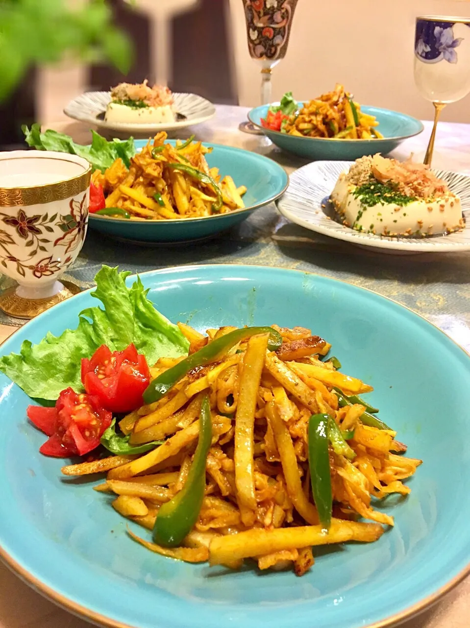 ともさんの料理 『切り干し大根と新じゃがのカレー炒め💕』|paaruさん