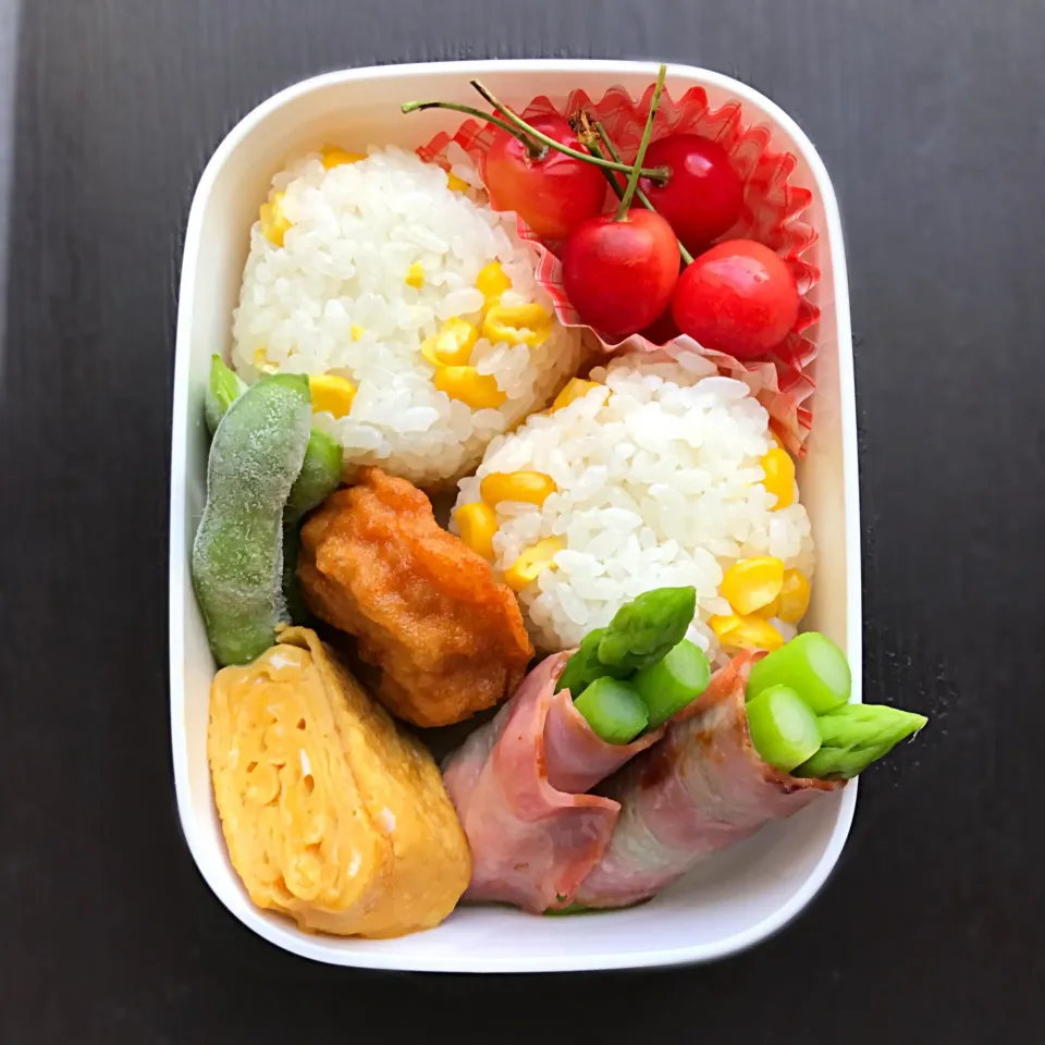 #お弁当記録 #お弁当 #とうもろこし #とうもろこしご飯|kaiさん