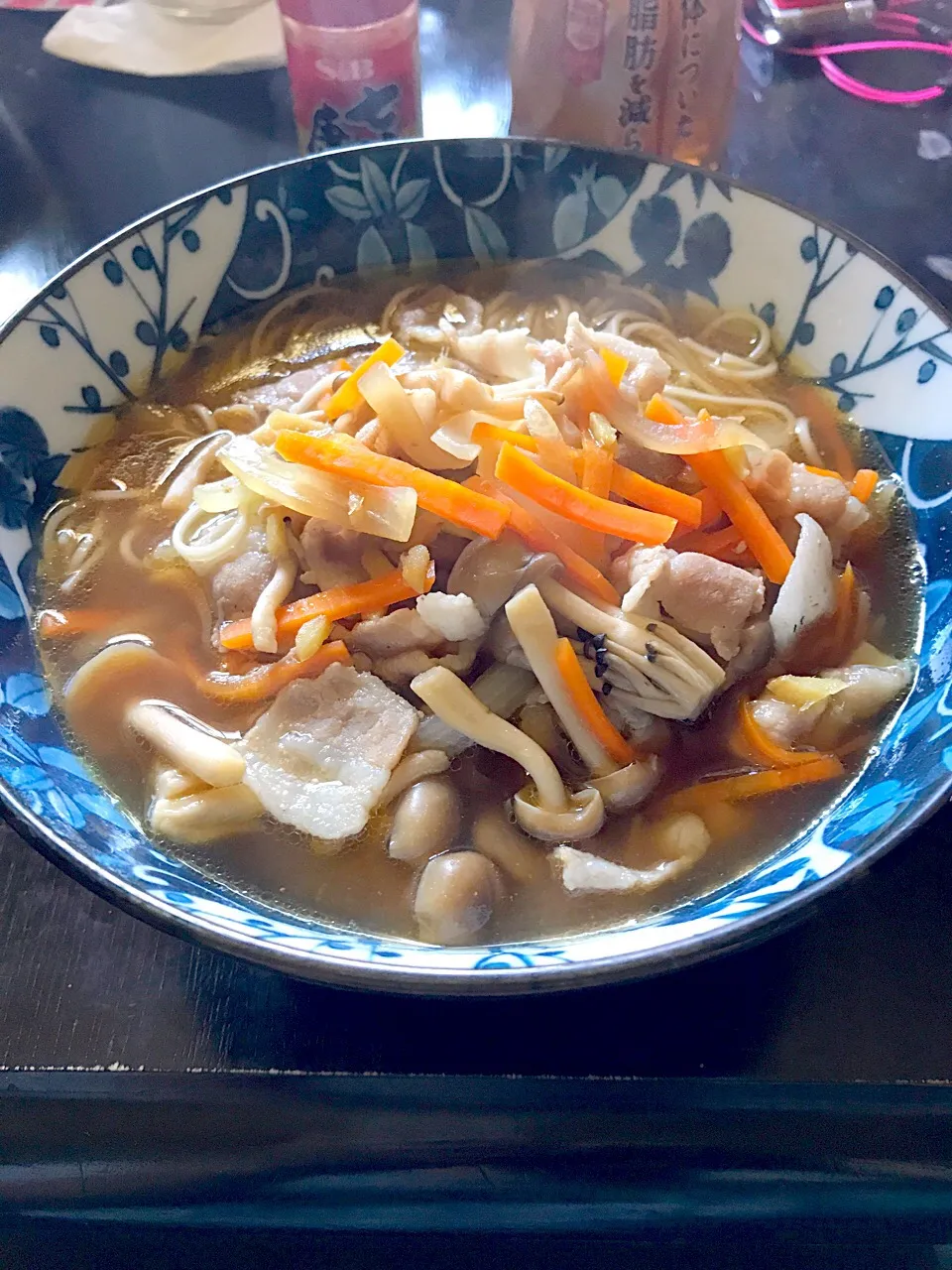 Snapdishの料理写真:肉キノコうどん☆|つばりん亭さん