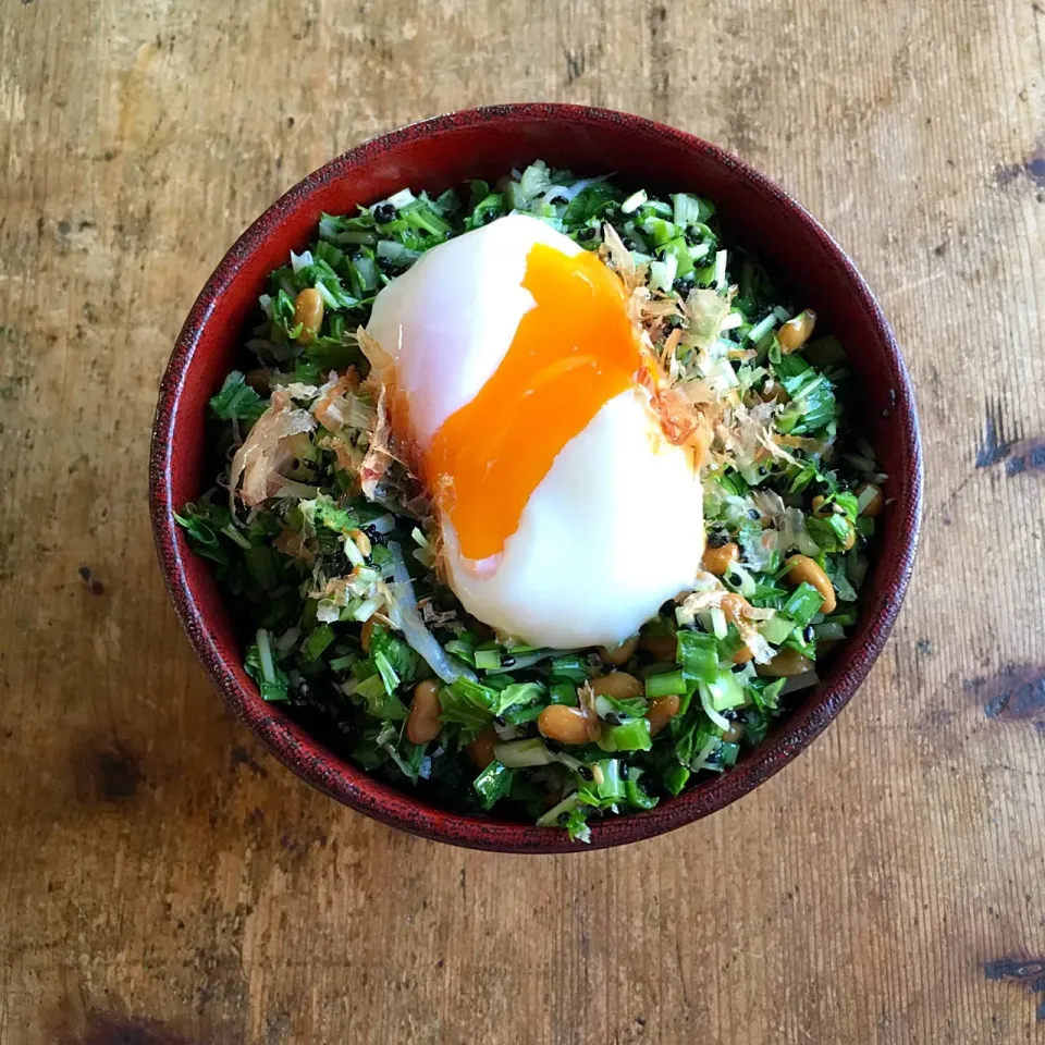 今日の朝ごはん‼︎
#朝ごはん #納豆ごはん #温泉卵 #納豆丼|Yoshinobu Nakagawaさん