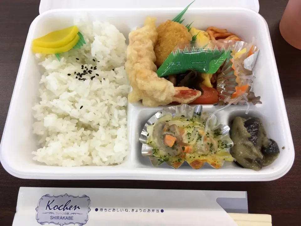 Snapdishの料理写真:山口県宇部市のコッヘンさんのお弁当|Orie Uekiさん