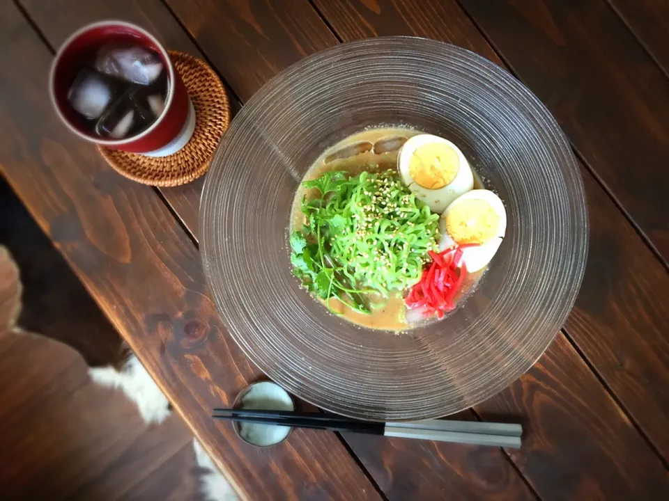 福しんの冷やし胡麻ダレそば🍜|welcomeizumiさん