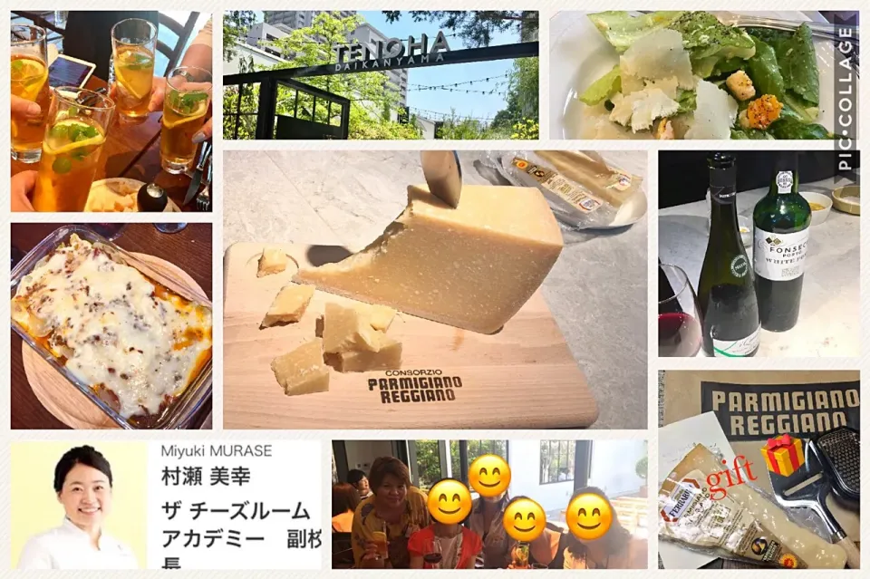 Snapdishの料理写真:Parmigiano Reggiano cheese & wine event...Thanks a lot SD & Murase Miyuki 先生✨楽しかった！✨|🌺Sanntina🌺さん