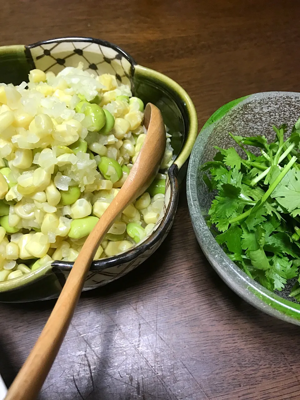 夏野菜のセビーチェ、パクチー添え|☆Chai☆さん