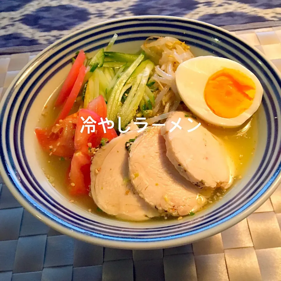 Snapdishの料理写真:冷やしラーメン|ローゼルさん