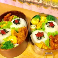 Snapdishの料理写真:おむすび弁当
海老フライメイン|itokayoさん