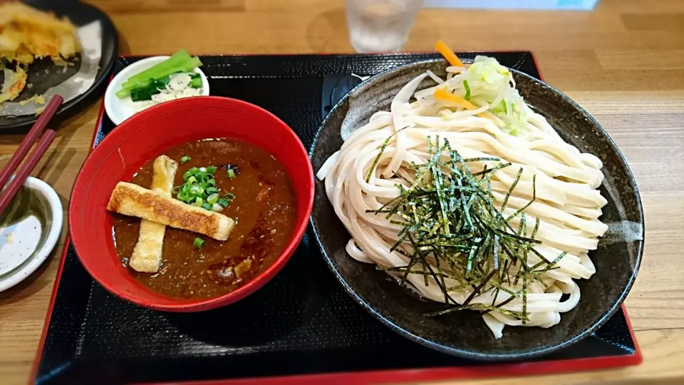 濃厚カレーつけうどん|よちやまさん