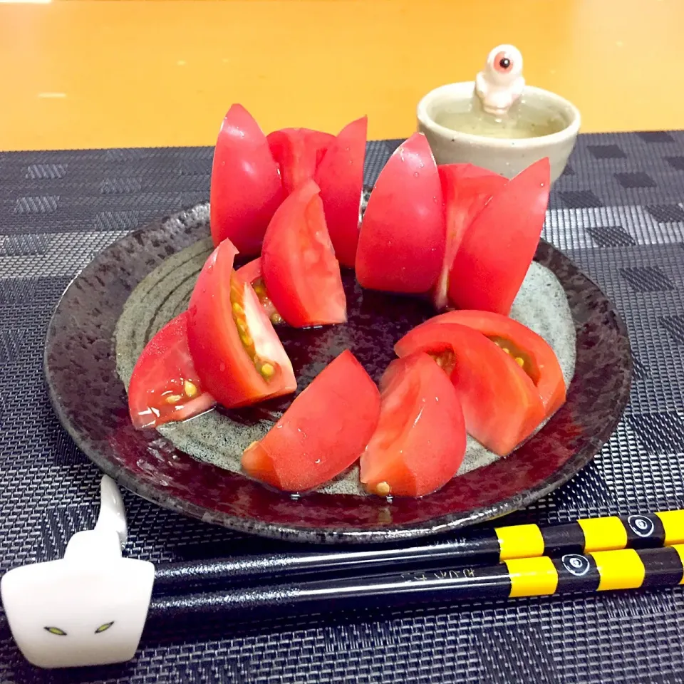 冷やしトマト🍅  (^-^)|Kei Satoさん