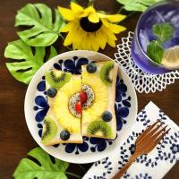 フルーツオープンサンド🍍