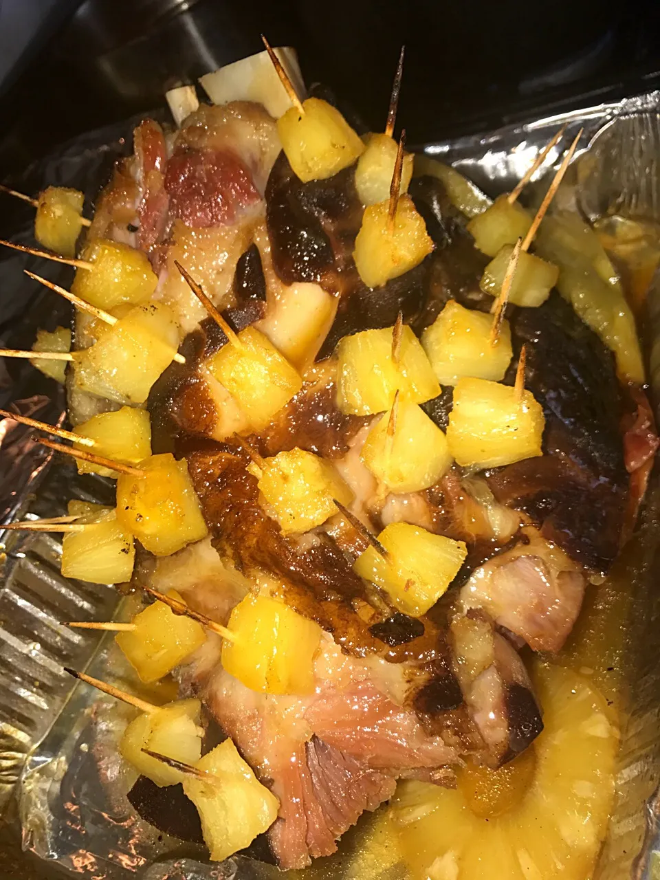 Pineapple & orange glazed ham|Tawanjaさん