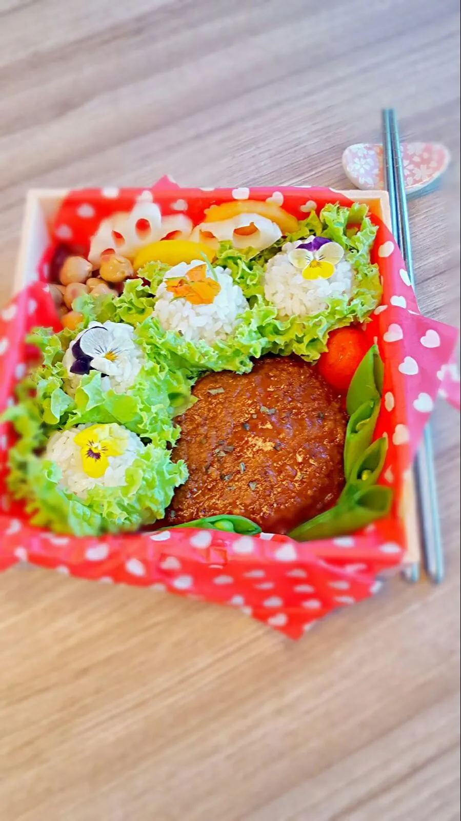 hamburger steak bento set|Chua Jeanさん