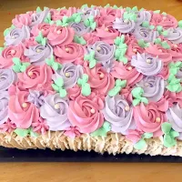 Basket flower cake|Bruna N. Hiroさん