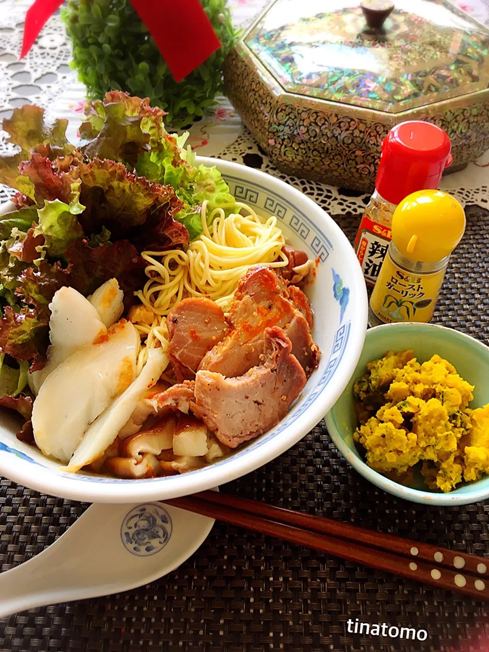 アベックラーメンで冷やしラーメン！|Tina Tomoko😋さん