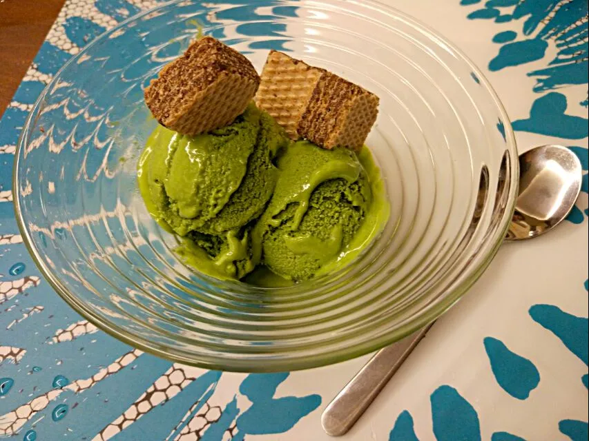 Thermomix Matcha ice cream|Ee Shanさん