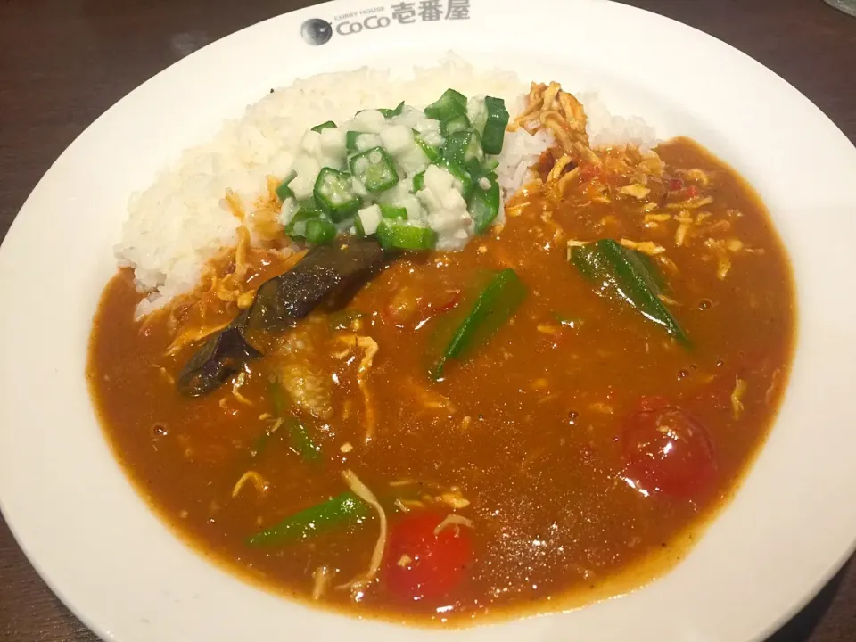 チキンと夏野菜カレー プラスおくら山芋|T. Wonderさん