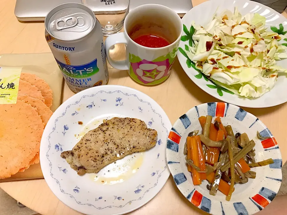 7月17日夕食|ばぁさんさん