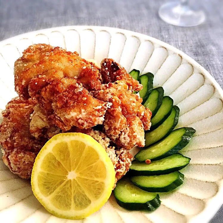 Snapdishの料理写真:鶏塩唐揚げ🐓|きょーこさん