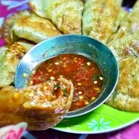 #dumplings|လွိဳင္ ထိပ္ေခါင္တင္ မယ္ခင္さん