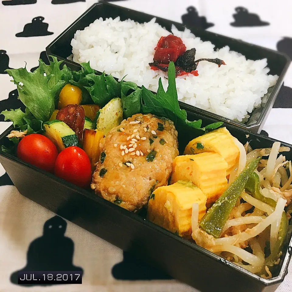 今日のお弁当 #つくね #弁当 #お弁当記録 #お弁当|momo31omomさん